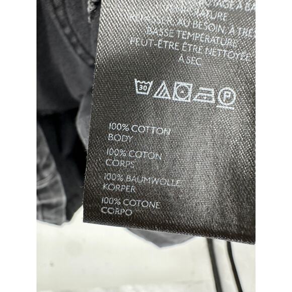 Free People We The Free High Roller Skirtall Womens XL Black Denim Dress - Picture 8 of 9